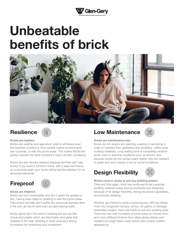 unbeatable benefits of brick